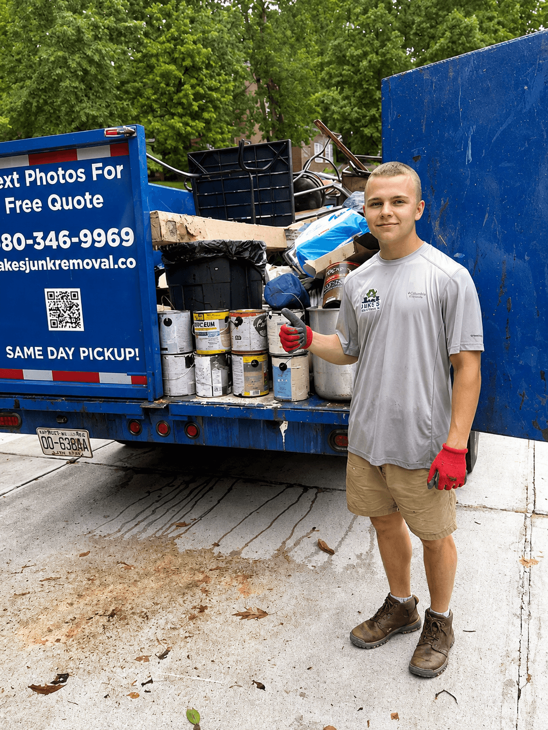 Jake's Junk Removal crew